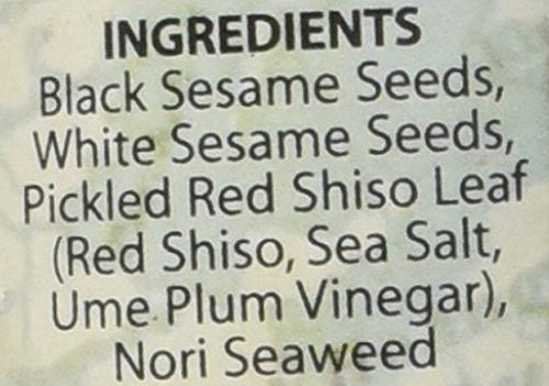 Eden Foods Furikake Rice Seasoning Shake 2.1 oz