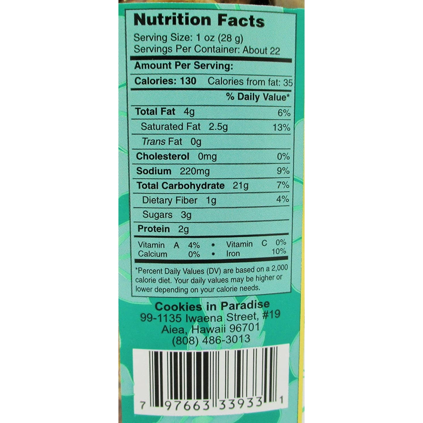 Hawaiian Local Style Furikaka Party Mix in Family-Size 22 Oz. Container