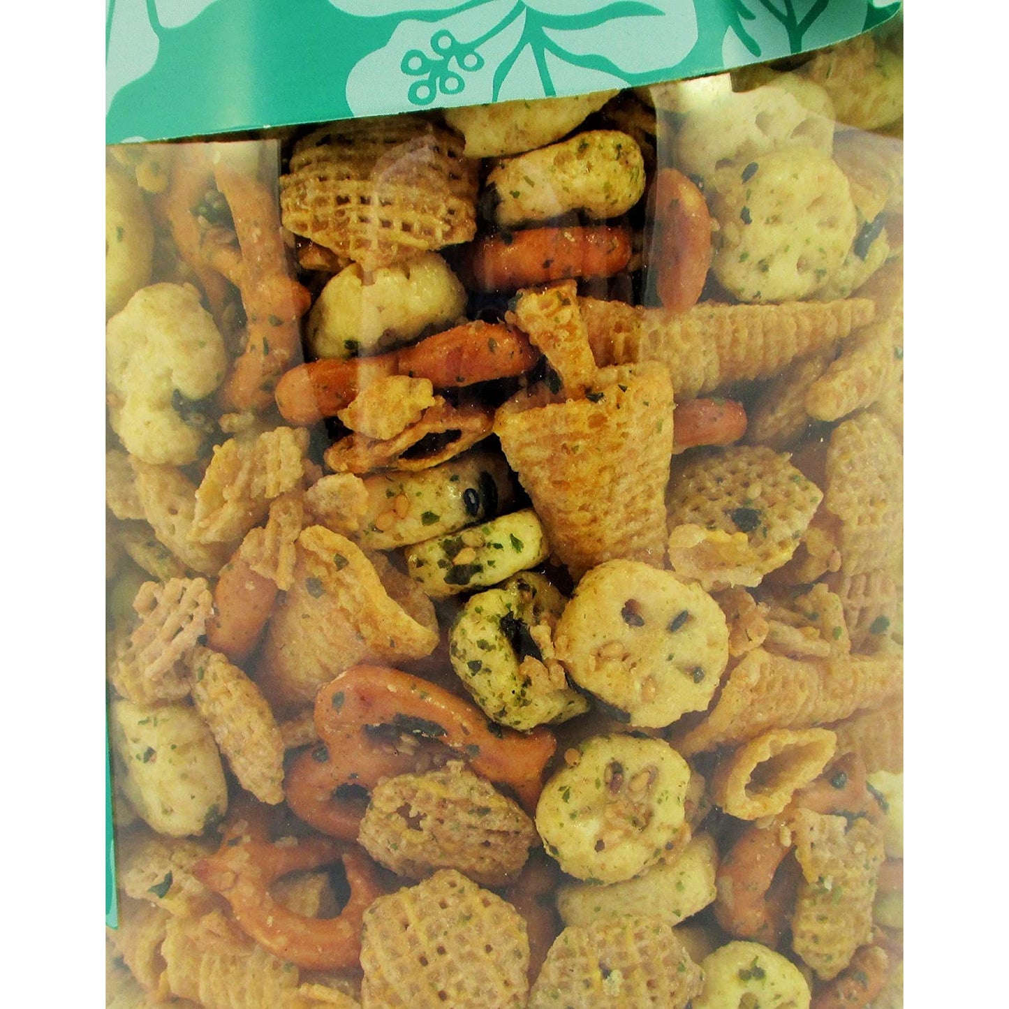 Hawaiian Local Style Furikaka Party Mix in Family-Size 22 Oz. Container