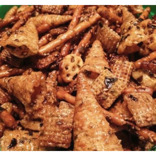 Hawaiian Local Style Furikaka Party Mix in Family-Size 22 Oz. Container