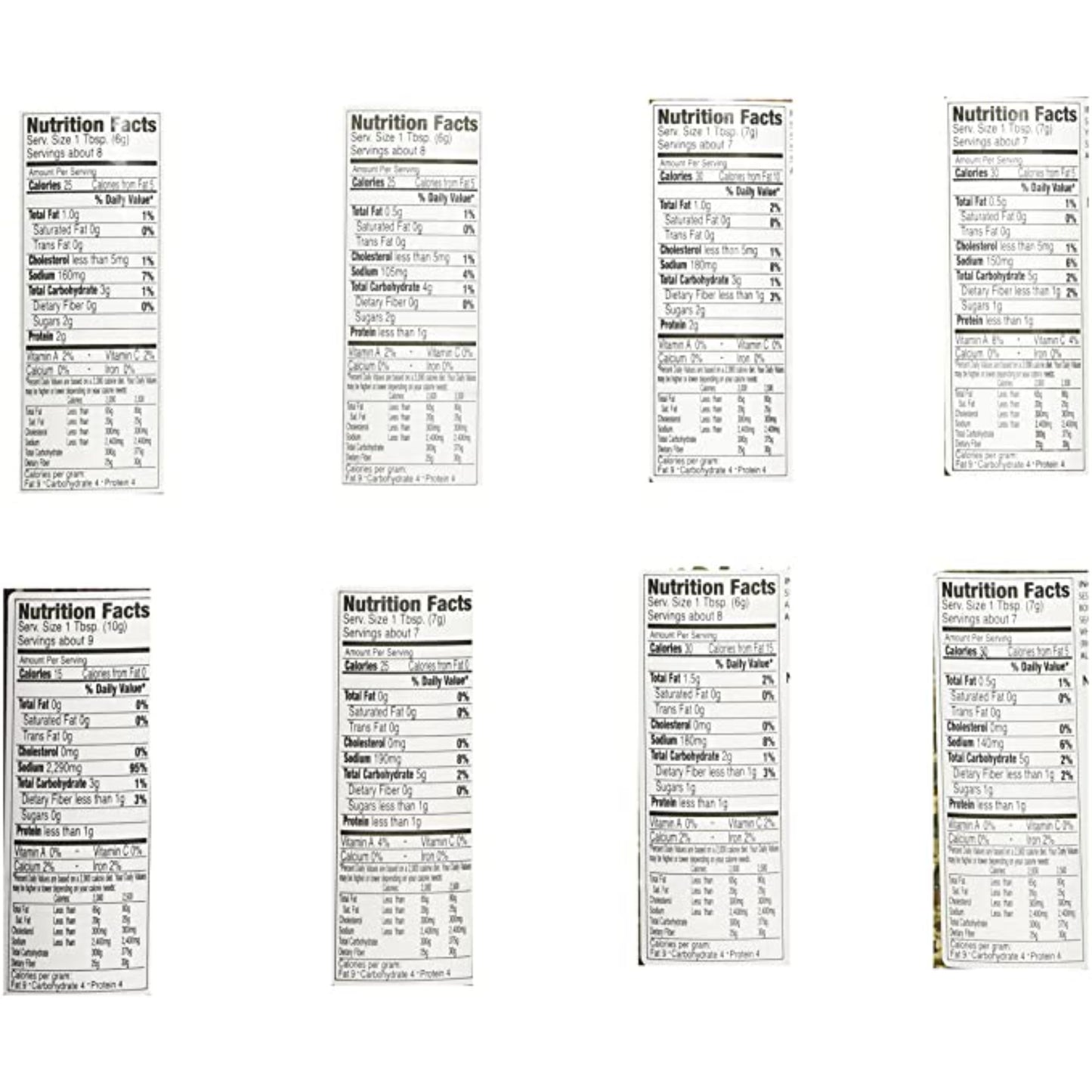 Ajishima JFC Furikake Rice Seasoning 8 Pack Variety Bundle (Salmon / Nori Komi / Noritamago / Seto Fumi / Shiso Fumi / Ebi Fumi / Wasabi / Katsuo)