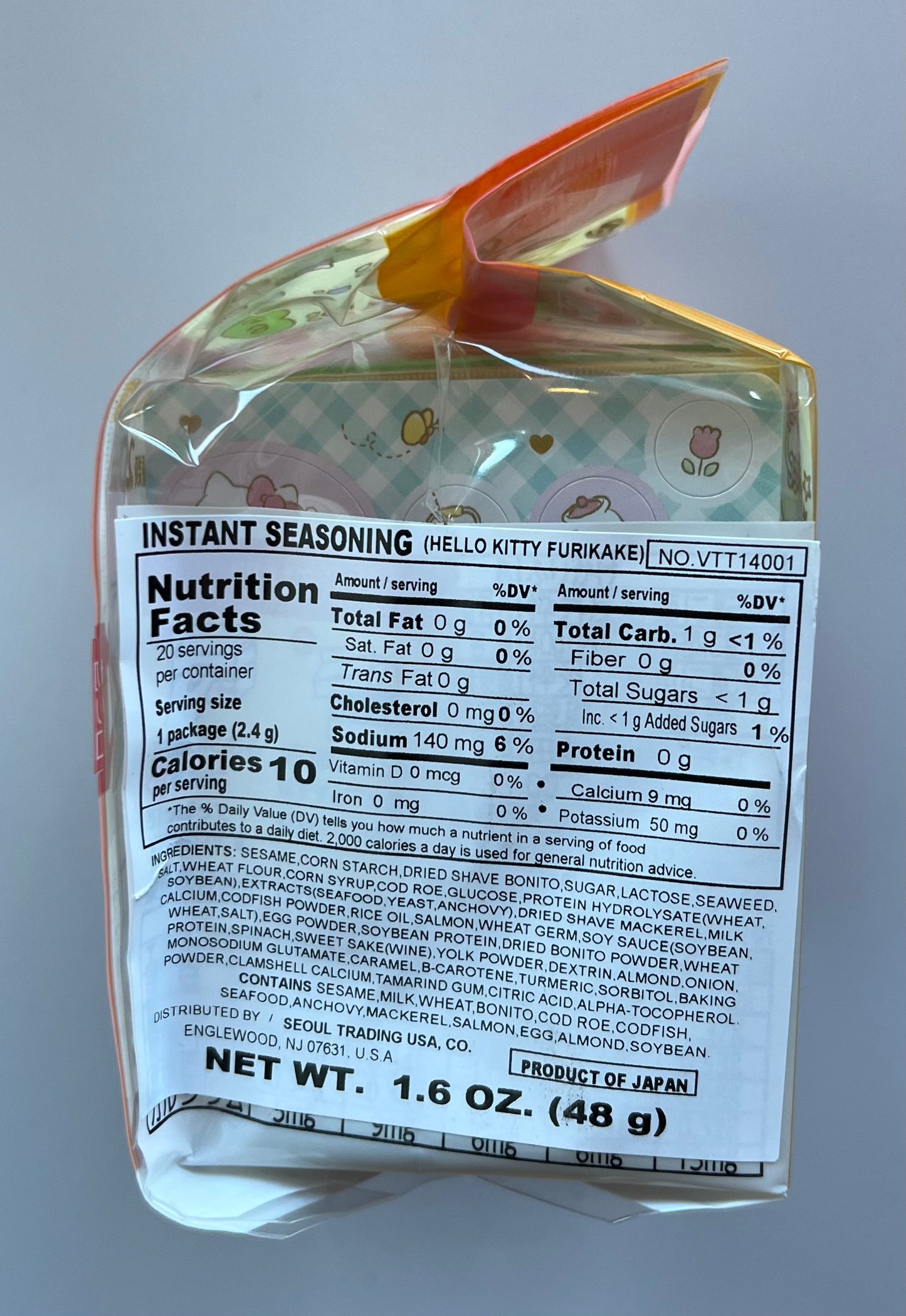 Tanaka Hello Kitty Furikake Variety Pack