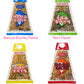 Plogmag Furikake Rice Seasoning Variety 4 Pack (Bonito, Nori Komi, Curry, and Spicy Bonito)