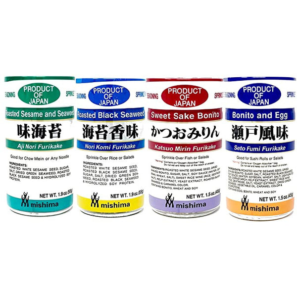 Nori Komi Furikake (Prepared Sesame Seed & Seaweed) - 1.9oz (Pack O