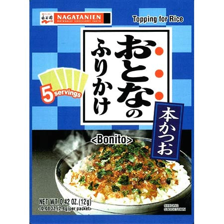 Nagatanien Katsuo "Bonito & Seaweed" Otona-no Furikake
