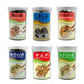 Ajishima JFC Furikake Rice Seasoning 6 Pack, Variety Bundle (Nori Komi, Kimchi, Wasabi, Salmon, Katsuo, Goma)
